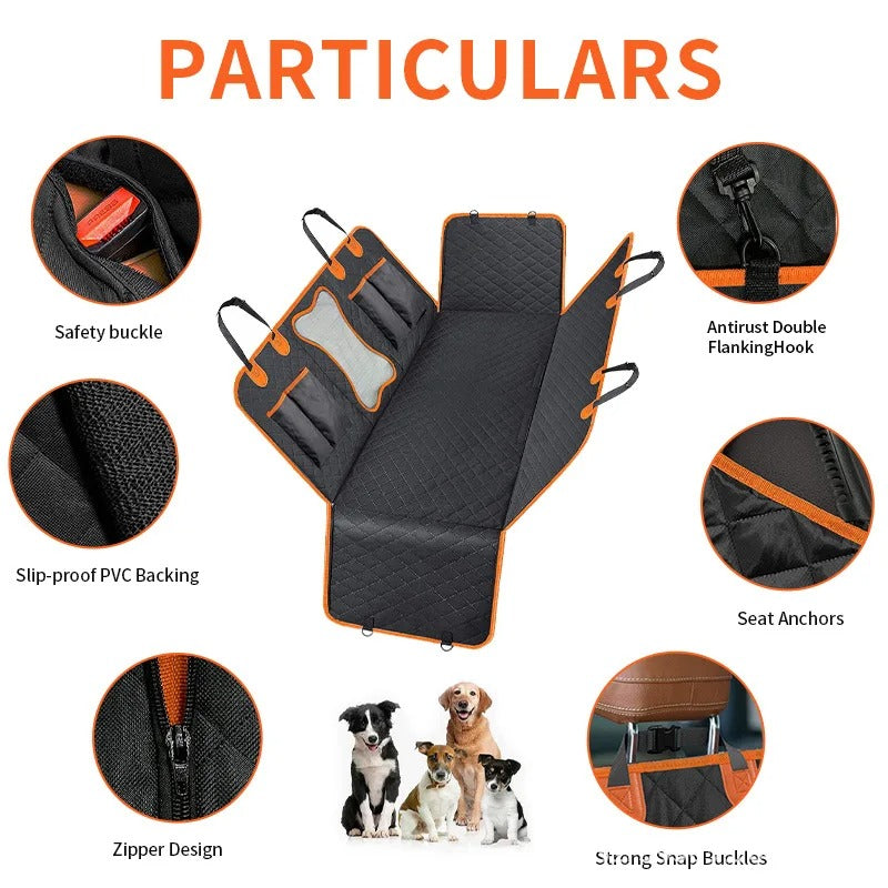 PawCove™ Travel Seat — Turn Every Ride Into a Calm, Cozy Escape for Your Dog