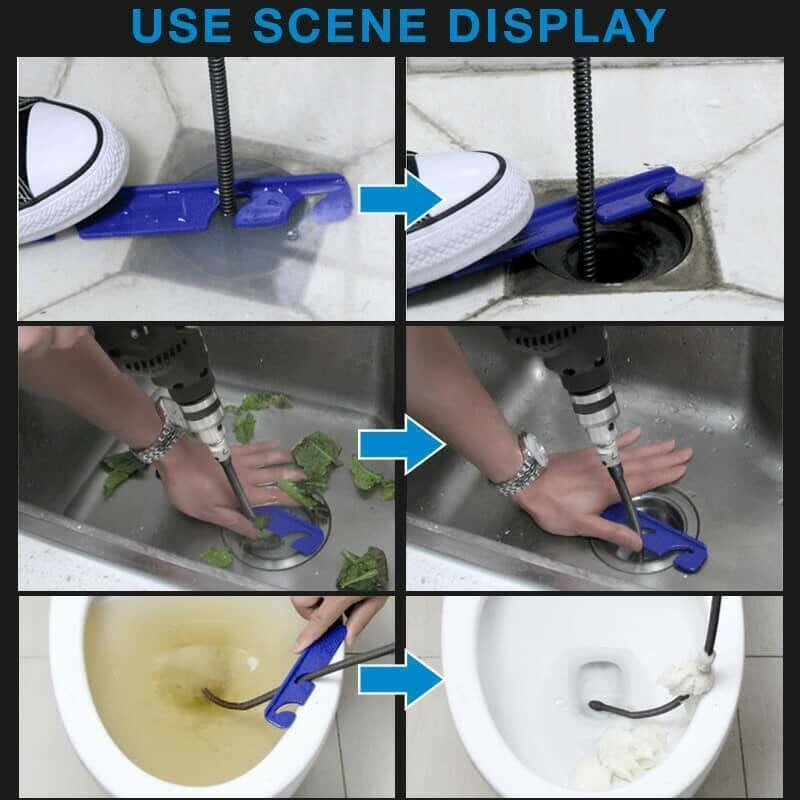 SwiftFlow™ — Effortless Power to Banish Every Clog and Restore Freedom to Your Drains