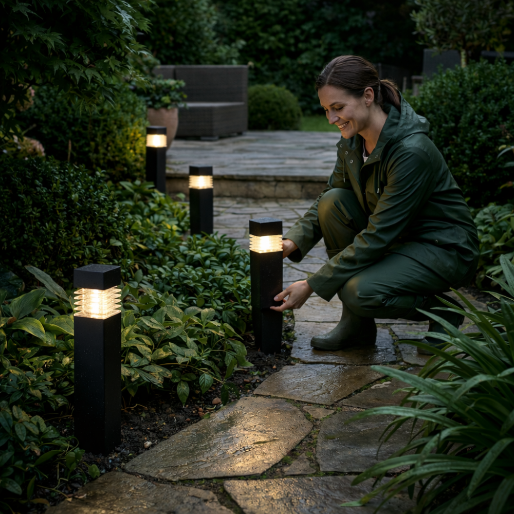 Solar Garden Path Light – Bright Outdoor Lantern