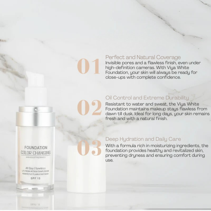 LumaSilk™ Foundation — Your Skin’s Perfect Shade and All-Day Radiance Unleashed