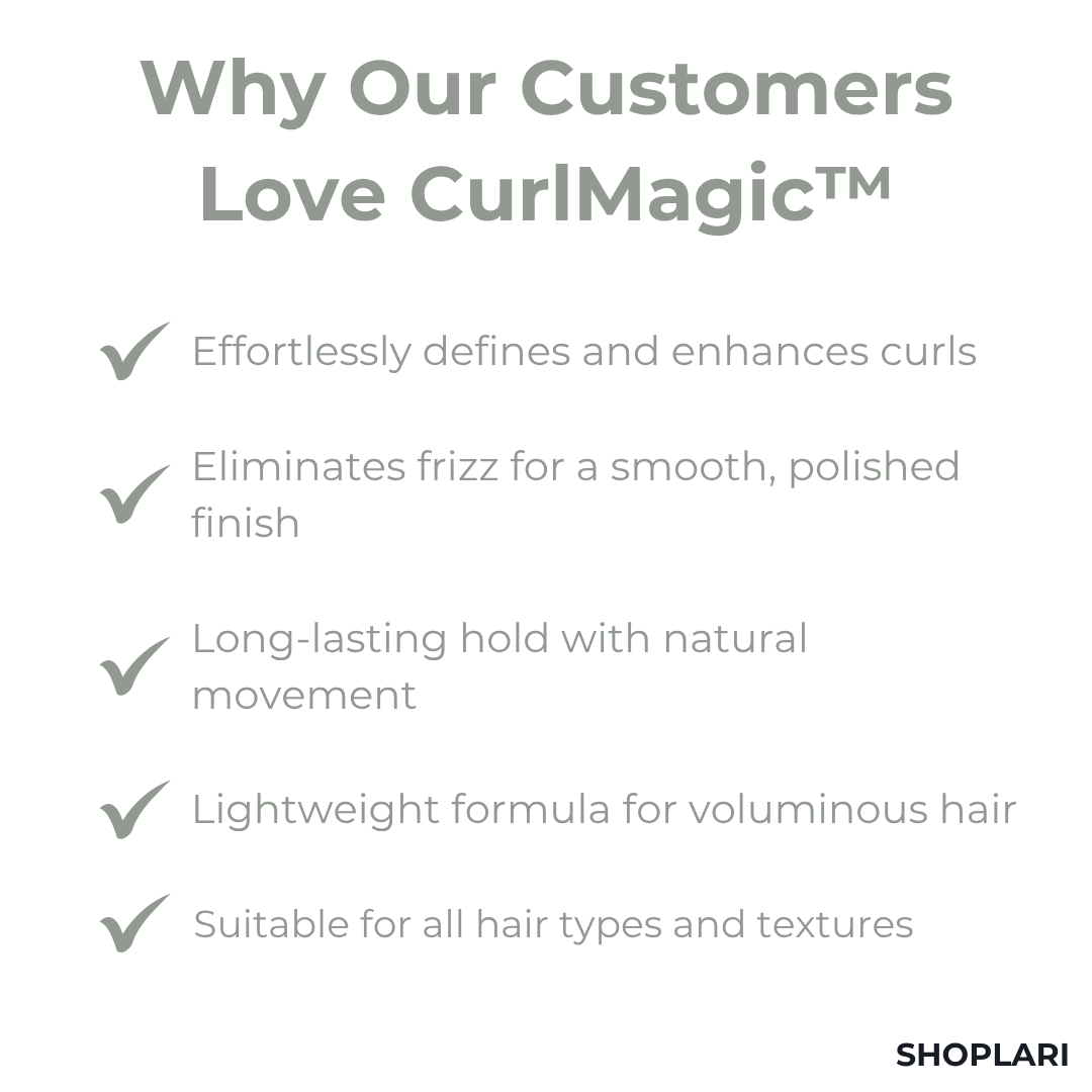 CurlAura™ — Unlock Head-Turning Curls That Bounce All Day Without the Frizz