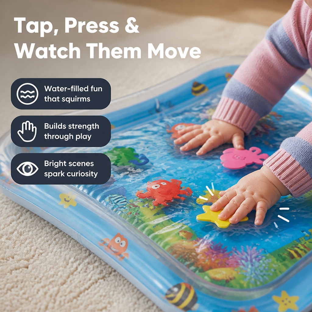 SplashJoy™ — Watch Your Baby’s Strength and Curiosity Soar With Every Playful Moment