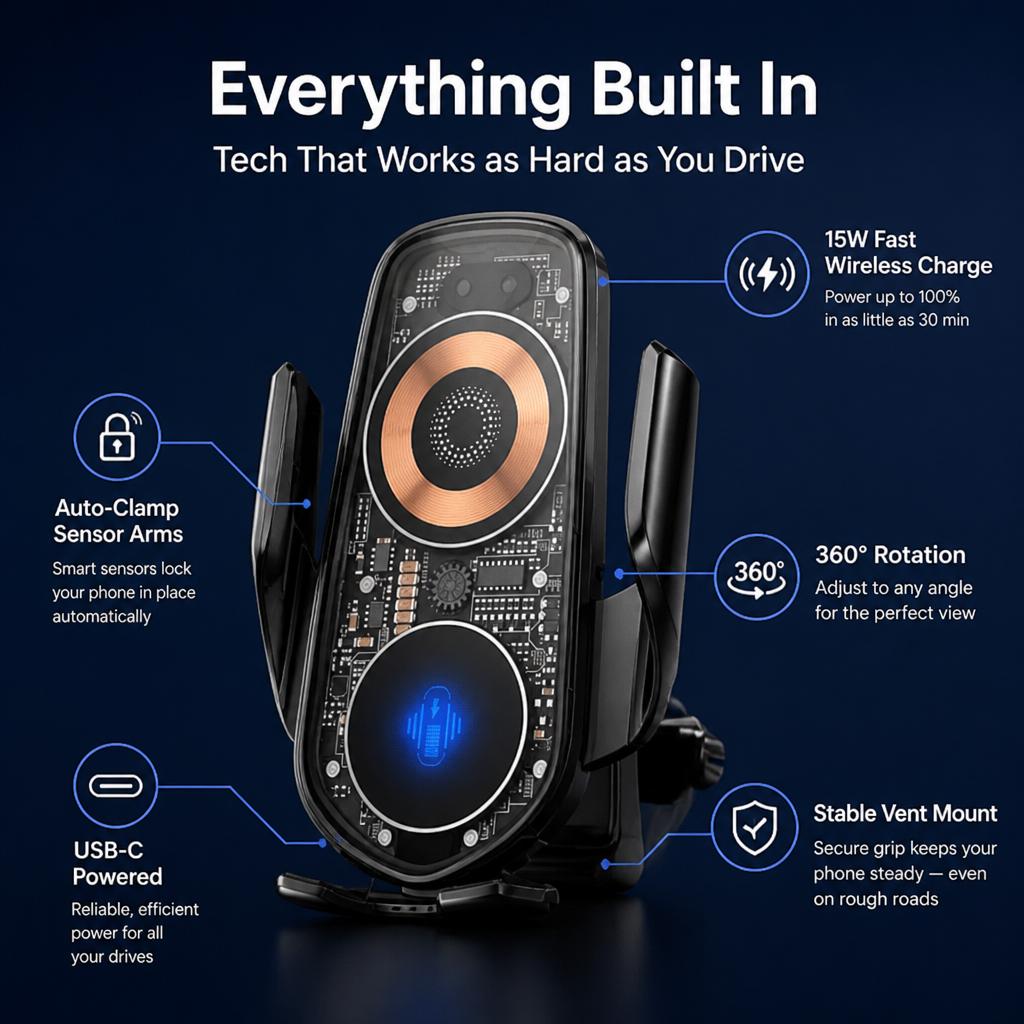 PowerGrip™ — Drive Focused, Fully Charged, and Totally In Control Every Mile