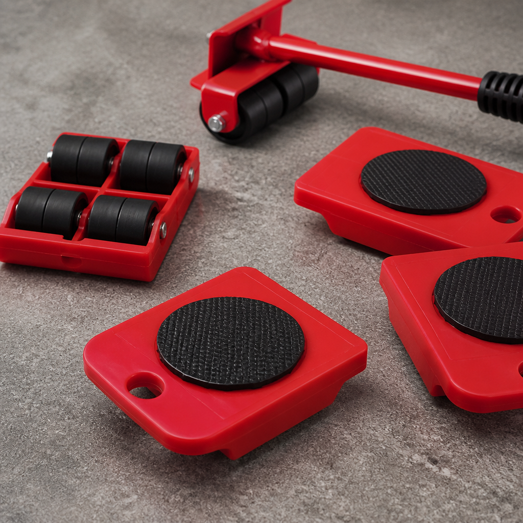 Adjustable Height Moving Tools Set™ — Move Heavy Furniture Effortlessly Without Back Pain