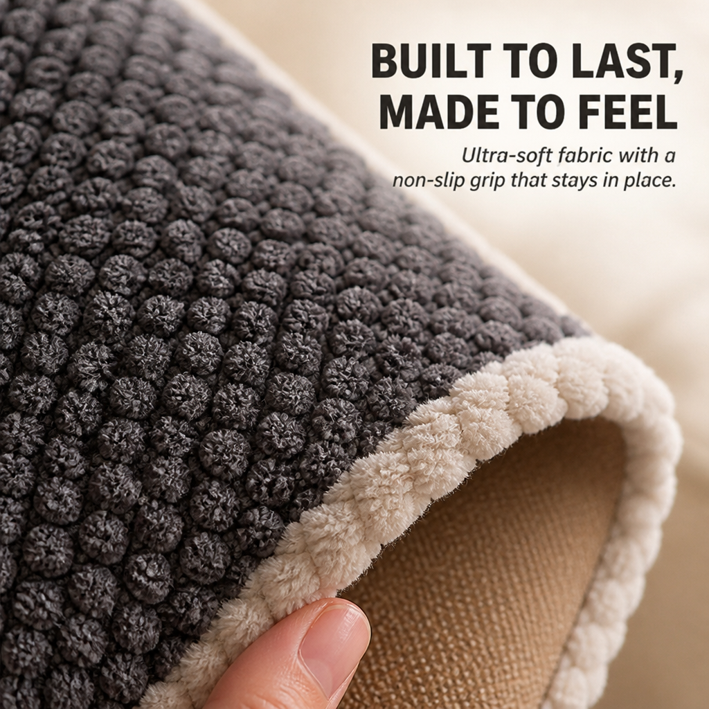 VeluraShield™ — Wrap Your Sofa in Plush Comfort That Never Slips or Fades