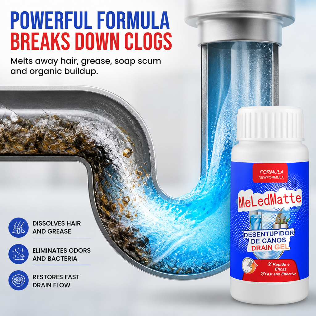 DrainGenius™ — Zap Clogs Fast and Enjoy Fresh, Hassle-Free Pipes Every Time