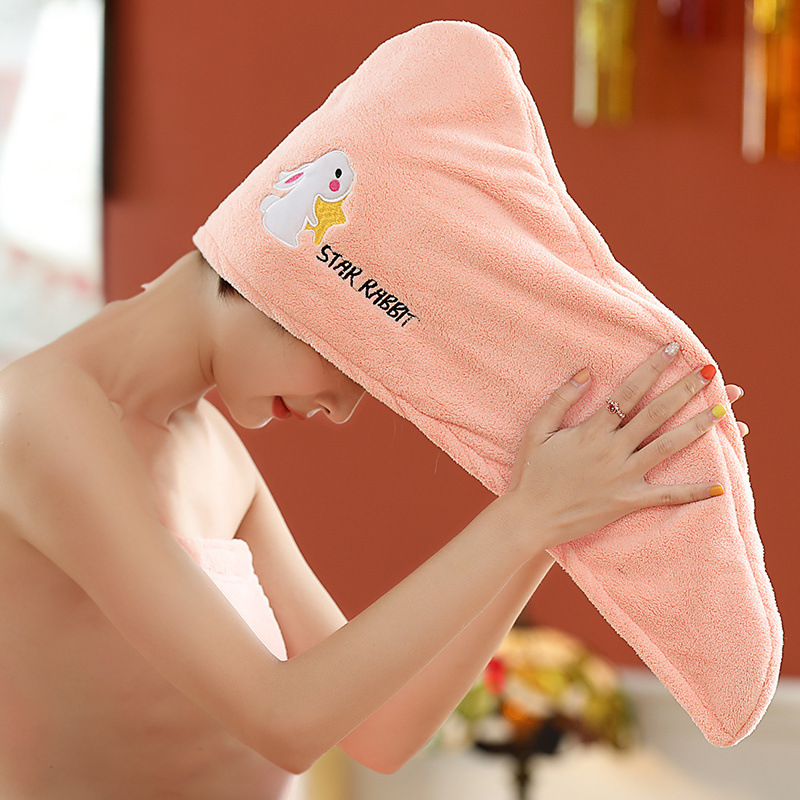 Quick-Dry Hair Towel – Gentle on Hair for Effortless Shine without Frizz