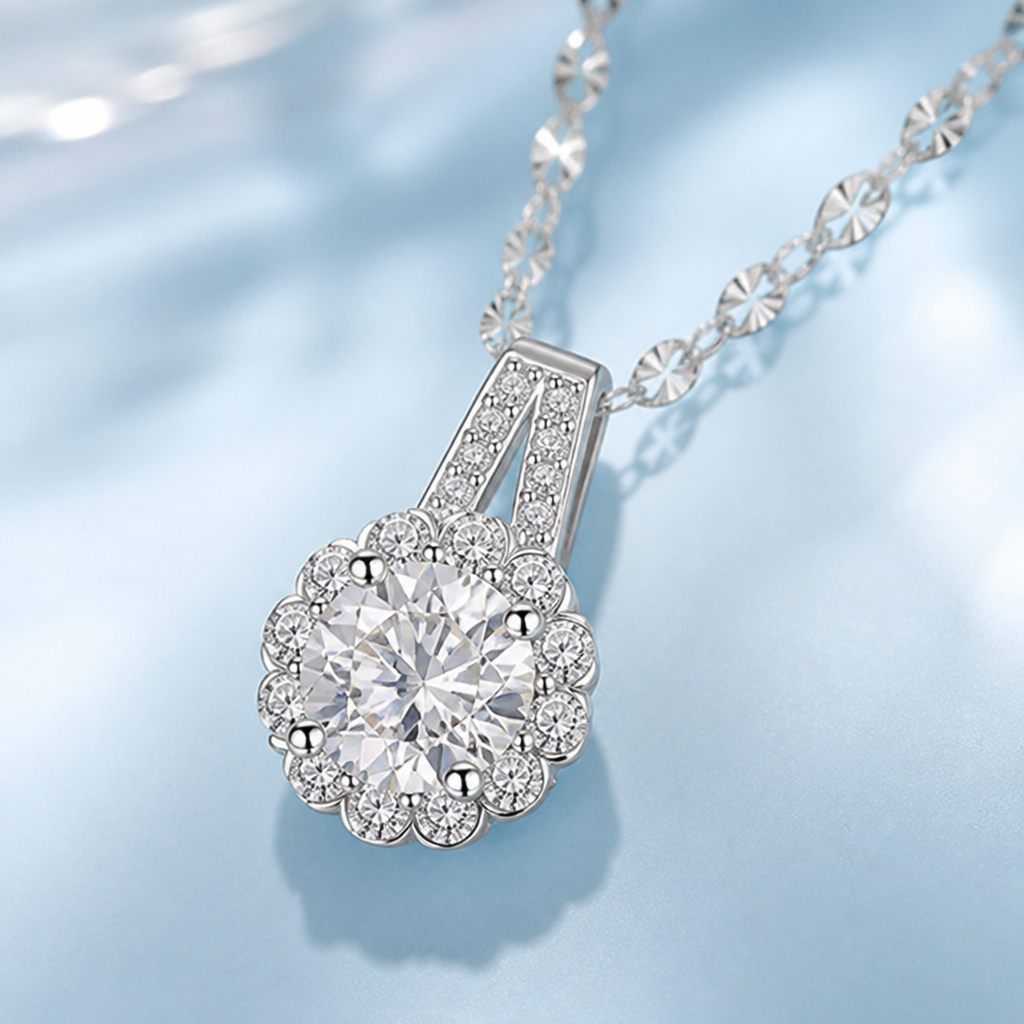 LuminAura™ Necklace — Catch the Light at Your Collarbone Without the Diamond Price