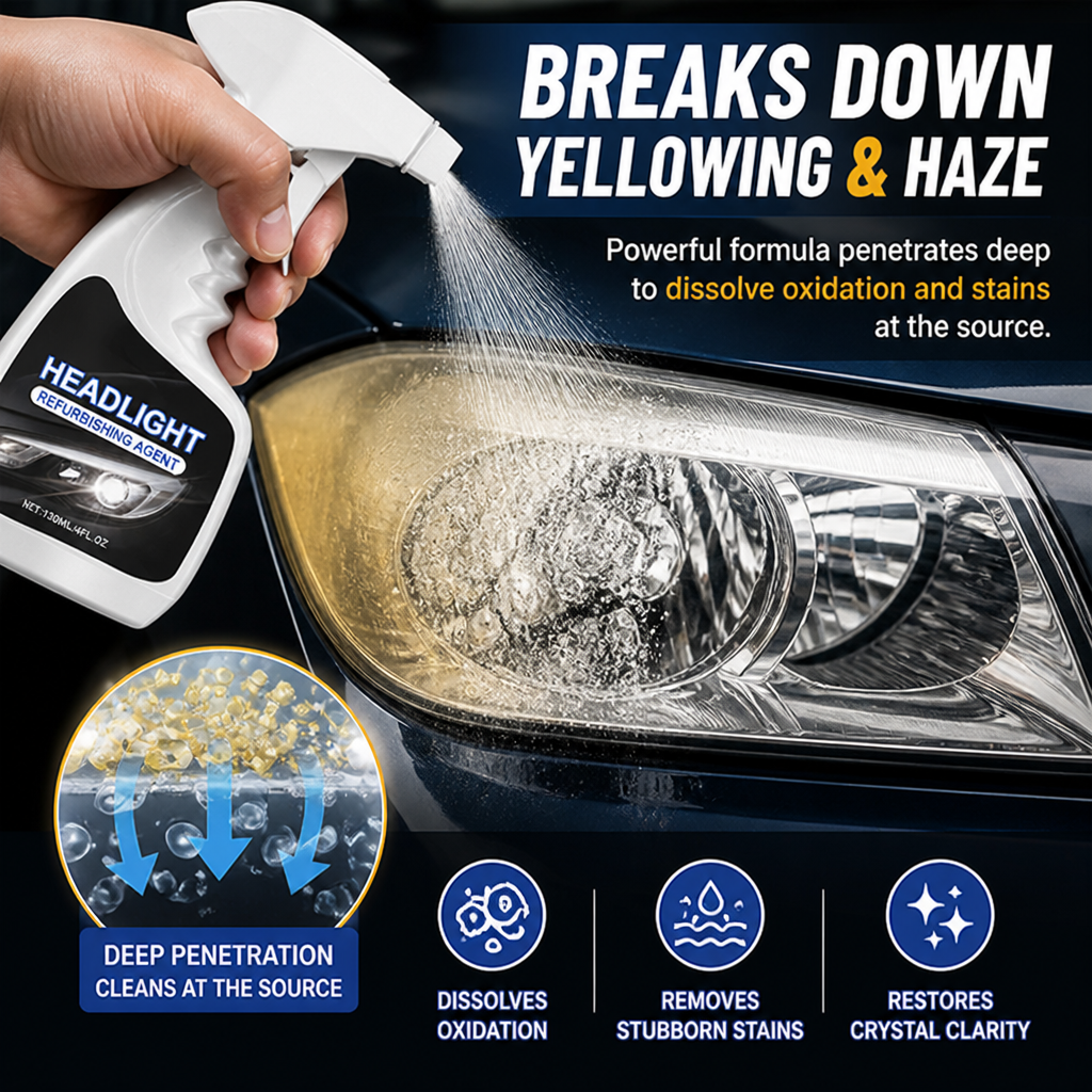 BrightSight™ — Erase Yellow Haze and Lock In Clear Headlights for Months