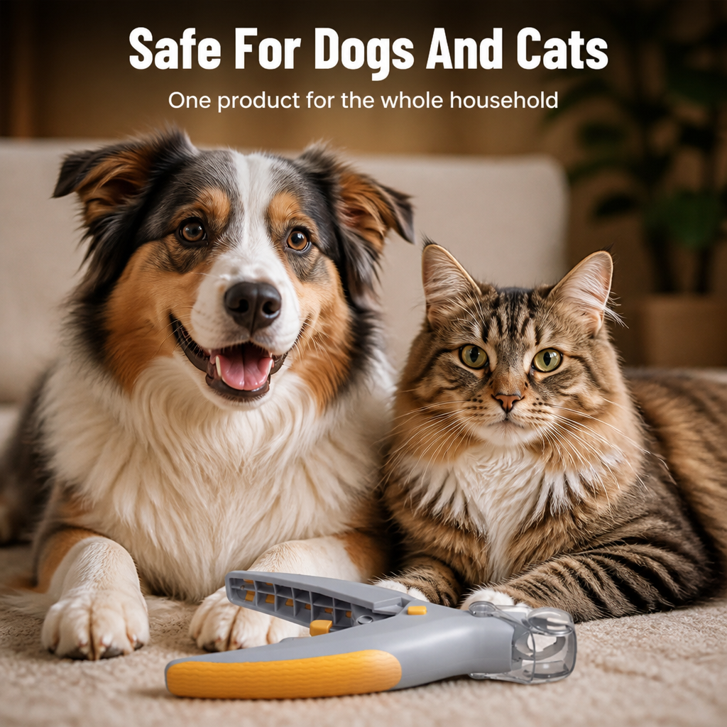 ClariPaw™ Precision Nail Trimmer — Clip with Confidence and Create Calm Moments Your Pet Will Love