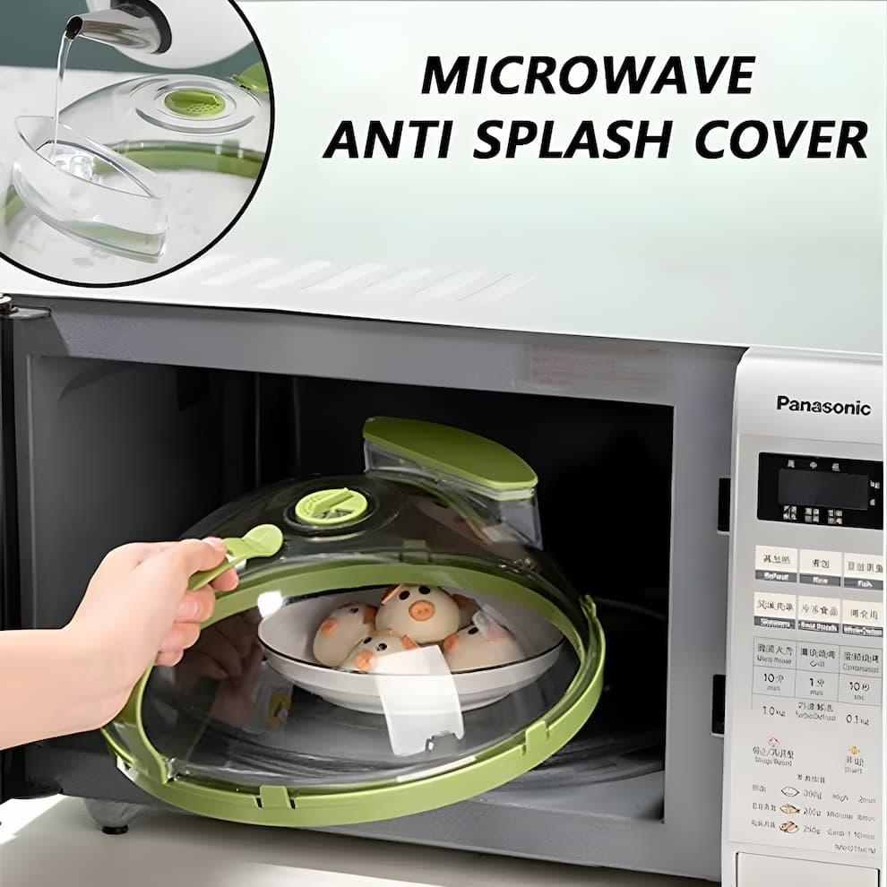 Microwave Steamer with Splash Guard