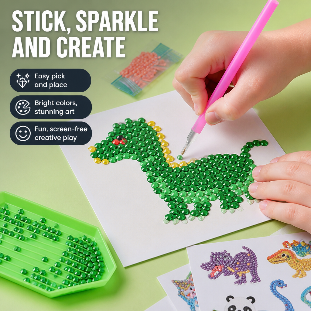 SparkJoy™ — Ignite Your Child’s Confidence with Every Sparkling Masterpiece