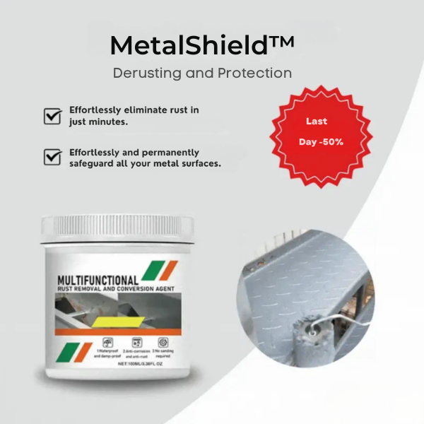 MetalShield™ — Restore Shine Instantly and Shield Your Metal for Life