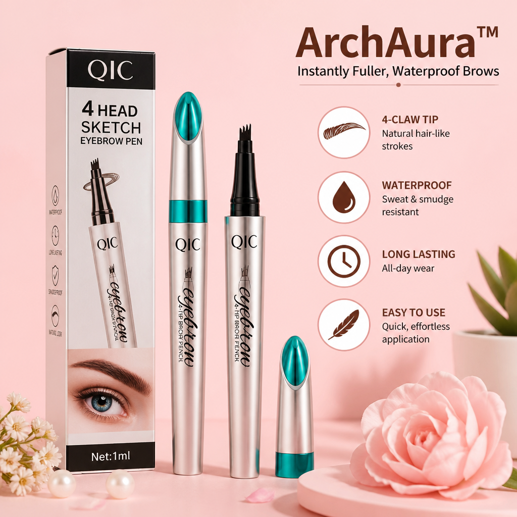 ArchAura™ — Instantly Fuller, Waterproof Brows That Boost Your Boldest Confidence