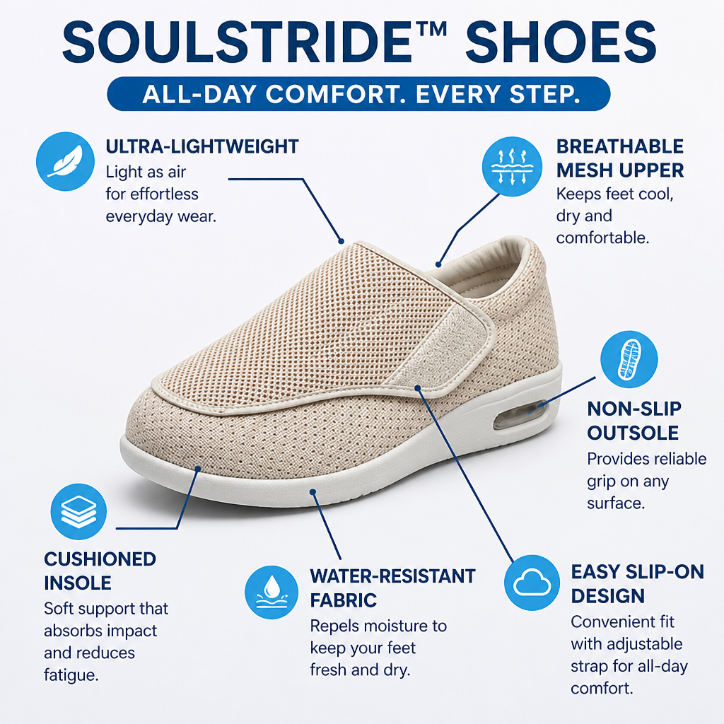 SoulStride™ — Walk All Day Feeling Effortlessly Fresh and Confident
