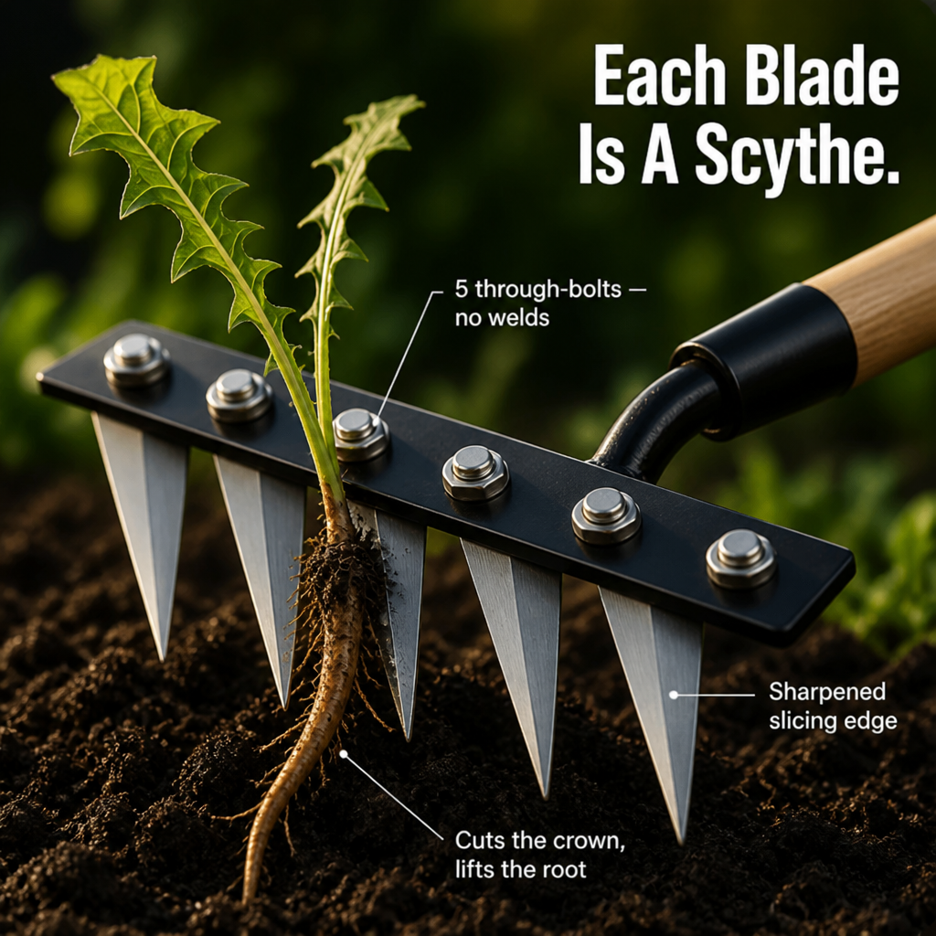 Kiméo™ — Yank Out Stubborn Weeds Roots-and-All in One Pull | Free Gloves & 60-Day Trial