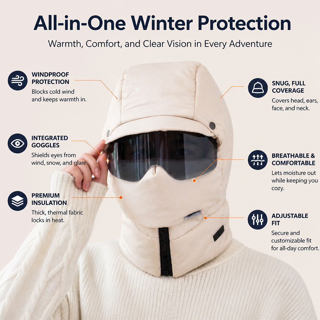 FrostGuard™ — Unstoppable Warmth and Crystal-Clear Vision to Conquer Winter’s Worst