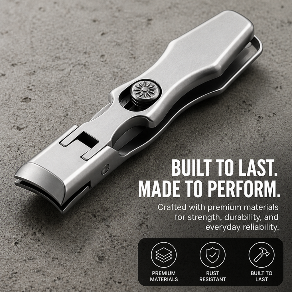 BladeEase™ — Cut Through Thick, Stubborn Nails in One Clean, Pain-Free Snip