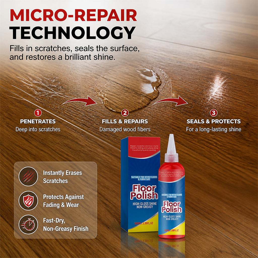 VeloraSheen™ — Watch Scratches Disappear and Floors Glow with Lasting Pride