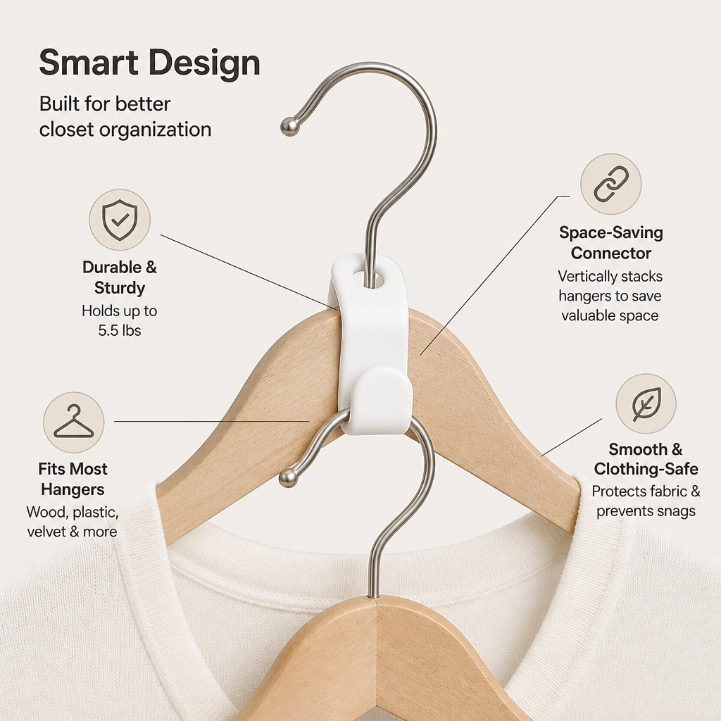 ElevateStack™ — Unlock Closet Freedom with Effortless Space and Style