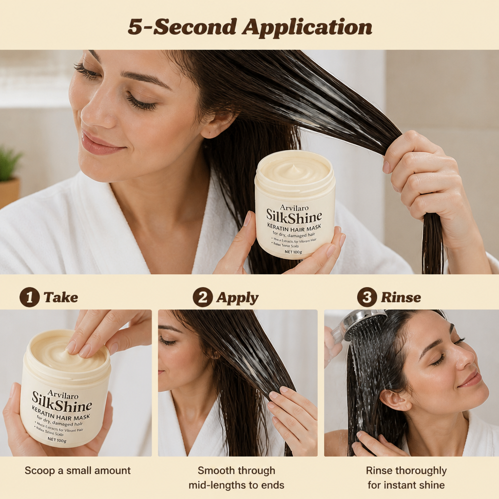 LustraLuxe™ Hair Elixir — Transform Dull, Dry Hair into Silky, Head-Turning Shine Instantly