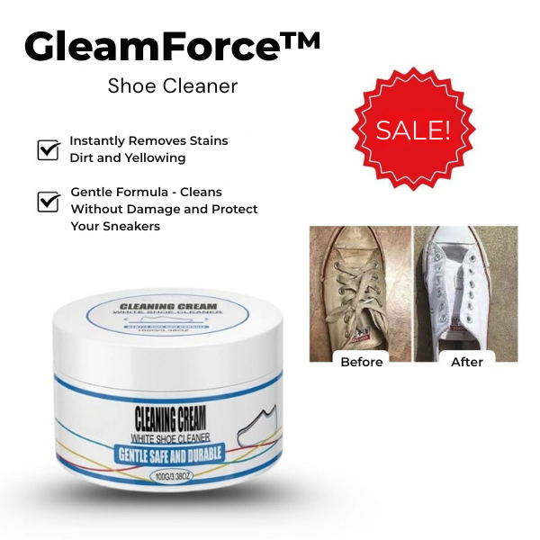 GleamForce™ — Instantly Revive Your Sneakers to Jaw-Dropping Freshness and Shine