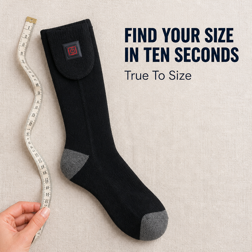 FrigiWarm™ Heated Socks — Crush Cold Toes and Unlock All-Day Cozy Confidence