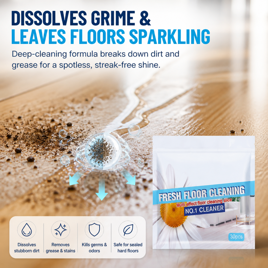 PureMist™ Floor Sheets — Transform Your Floors Into a Sparkling, Fresh Sanctuary Instantly