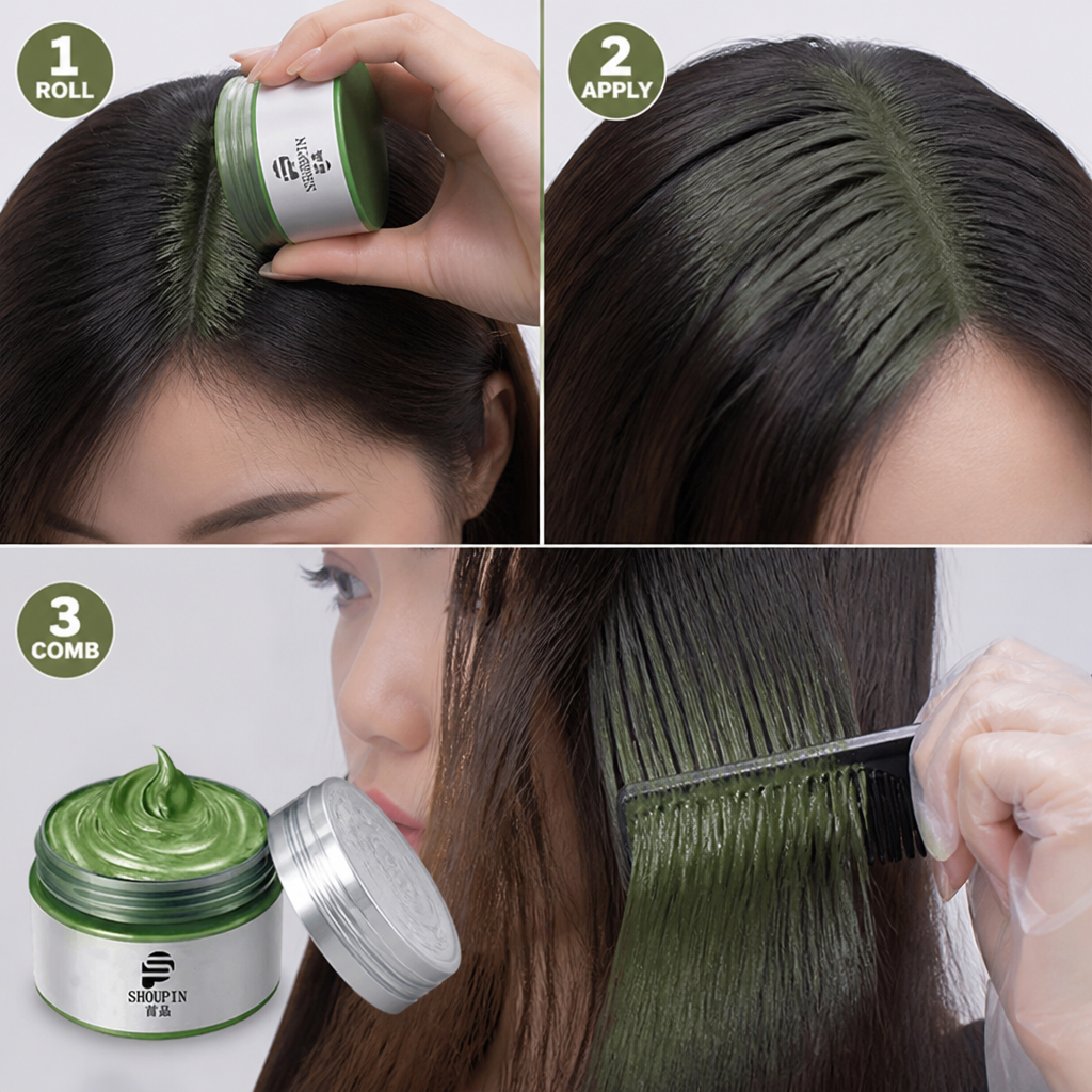 ColorPulse™ — Wear Bold Hair Color Today, Rinse It Clean Tonight | Zero-Commitment Color