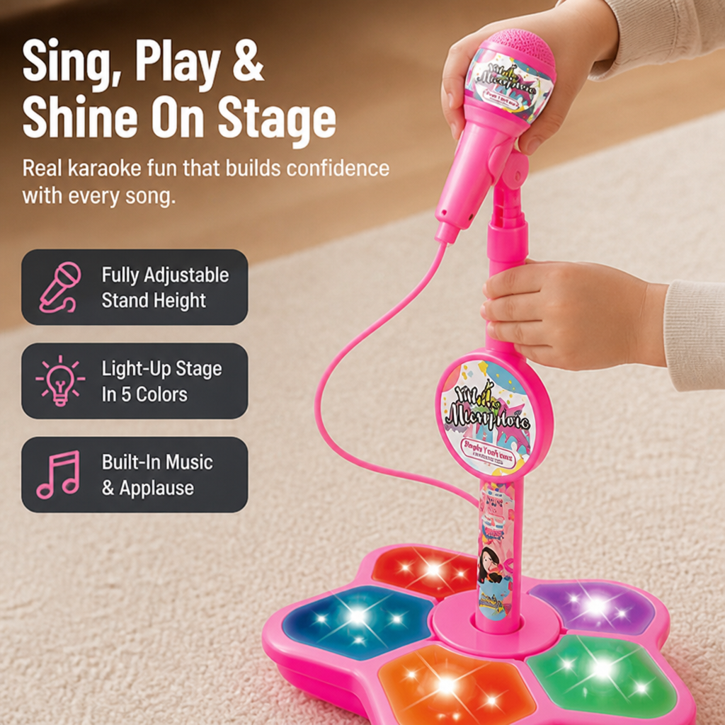 LuminaStar™ Karaoke Set — Ignite Your Child’s Confidence and Unleash Their Creative Star