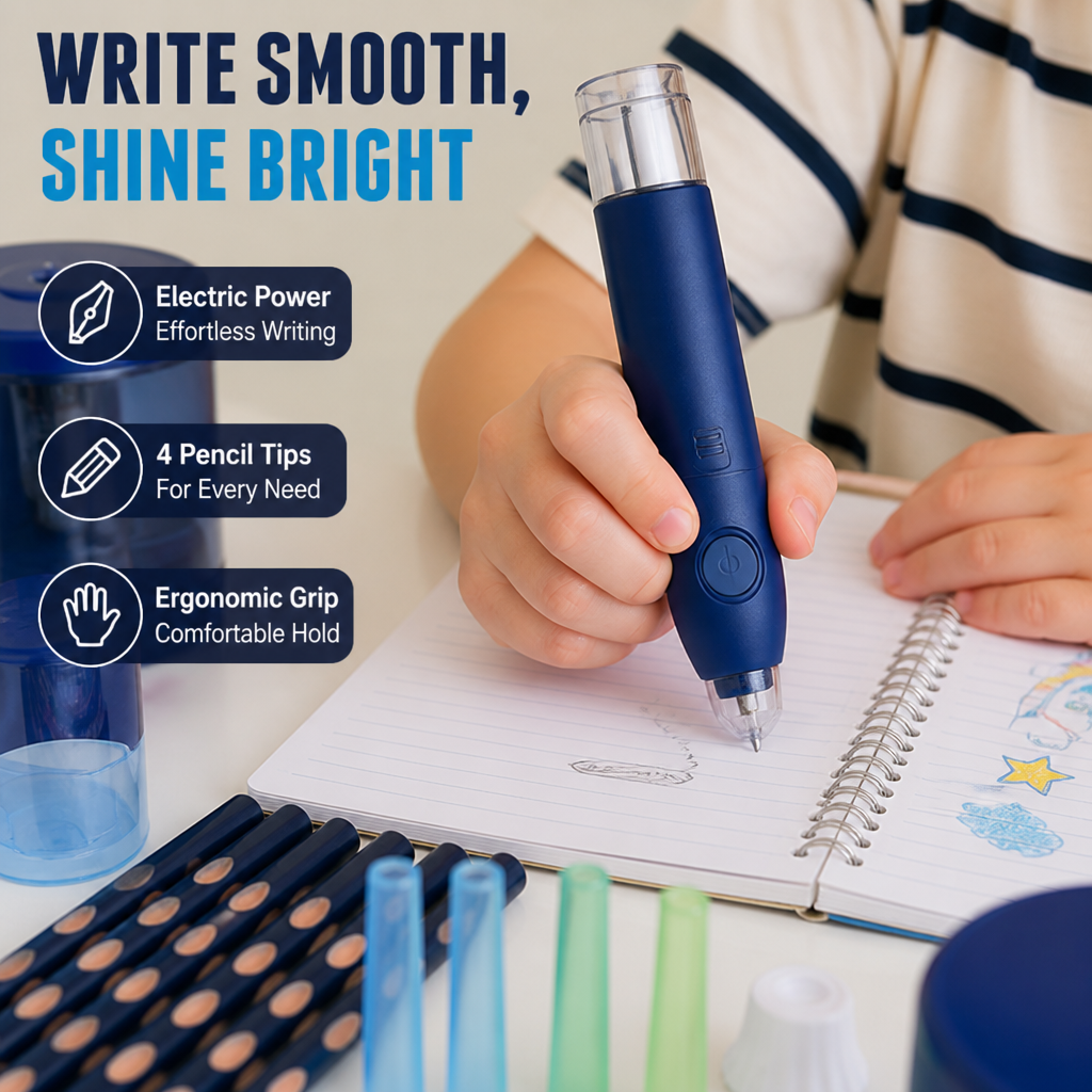 Artiva™ Electric Pencil Set — Unlock Flawless Control and Unstoppable Creative Joy