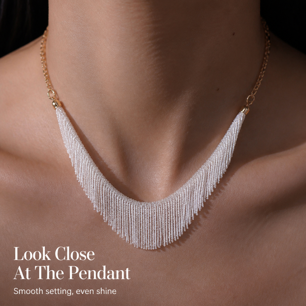 CascadeLuxe™ — Flowing Gold Elegance That Keeps You Comfortable All Day