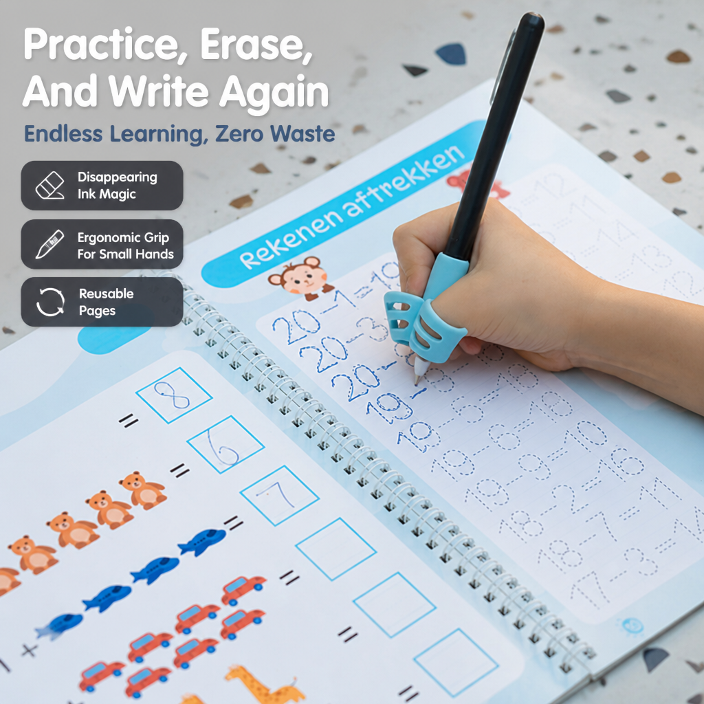 ScribbleJoy™ — Turn Early Writing Struggles into Confident, Joyful Mastery Every Day