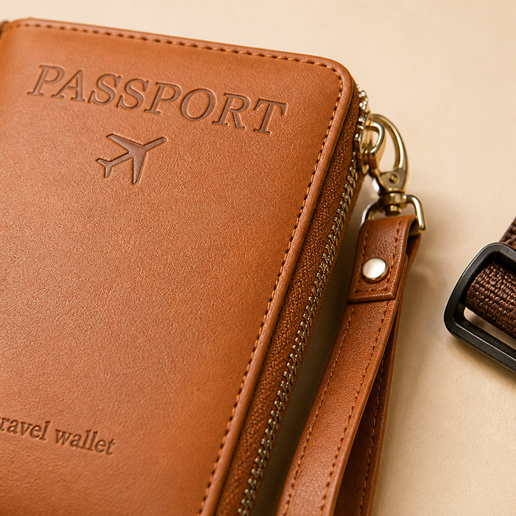 SentriGuard™ RFID Wallet Pass Holder — Instantly Lock Down Your Identity and Travel Stress-Free