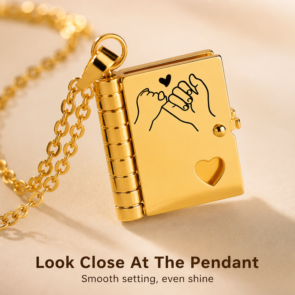 StorySculpt™ Necklace — Carry Her Heart’s Story Wherever She Goes