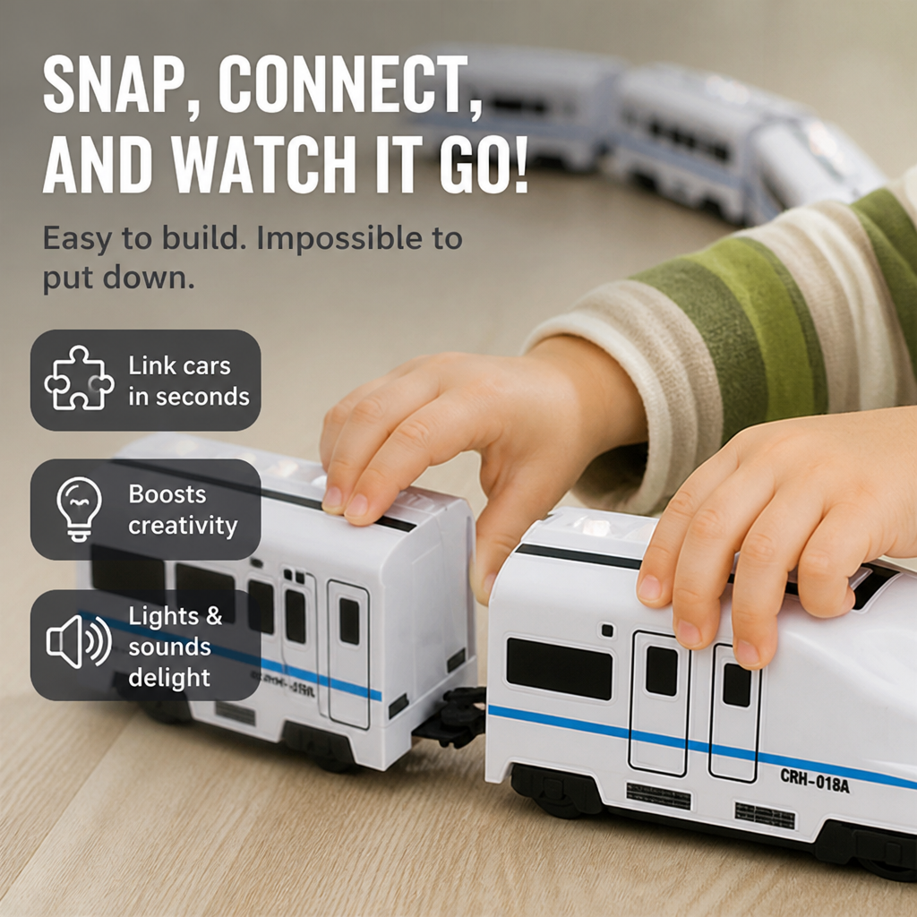 TurboTrek™ SmartTrain — Spark Endless Wonder and Ignite Brilliant Creativity
