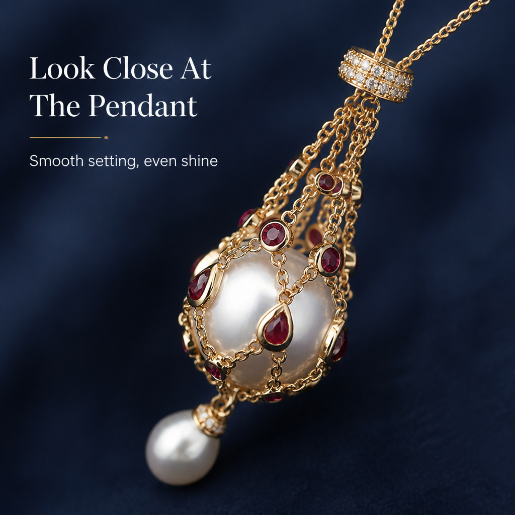 LunaPearl™ Pendant — Ignite Your Confidence with Every Elegant, One-of-a-Kind Glow