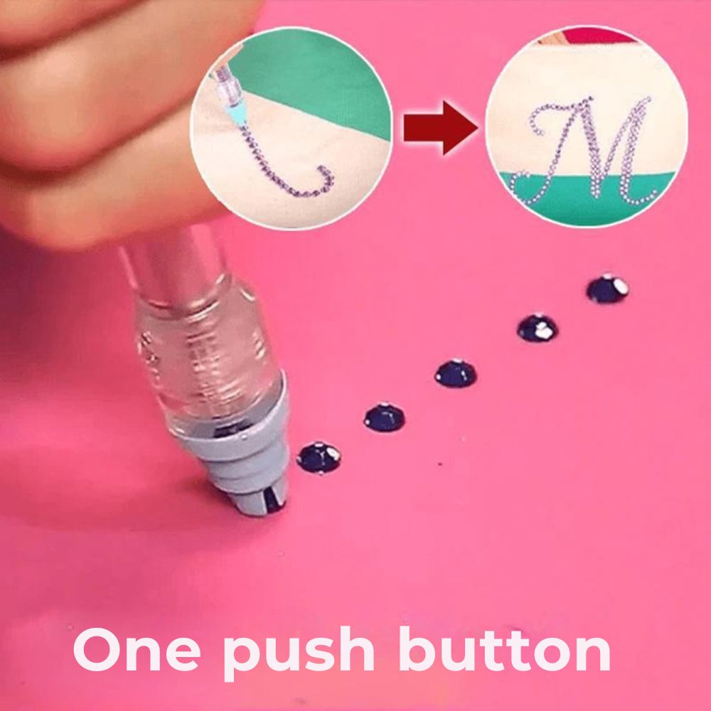 CrystalPen™ — Sparkle Your Crafts Instantly | 50% Off