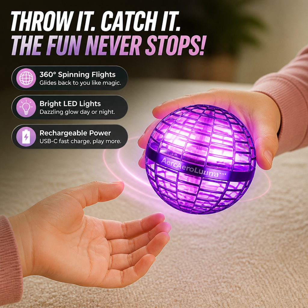 AeroLuma™ — Ignite Every Throw with Jaw-Dropping Glow and Effortless Flight