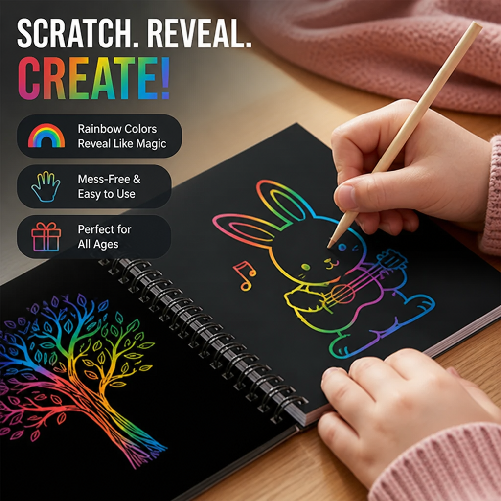 PrismPlay™ — Ignite Your Imagination with Mess-Free, Rainbow-Powered Creativity