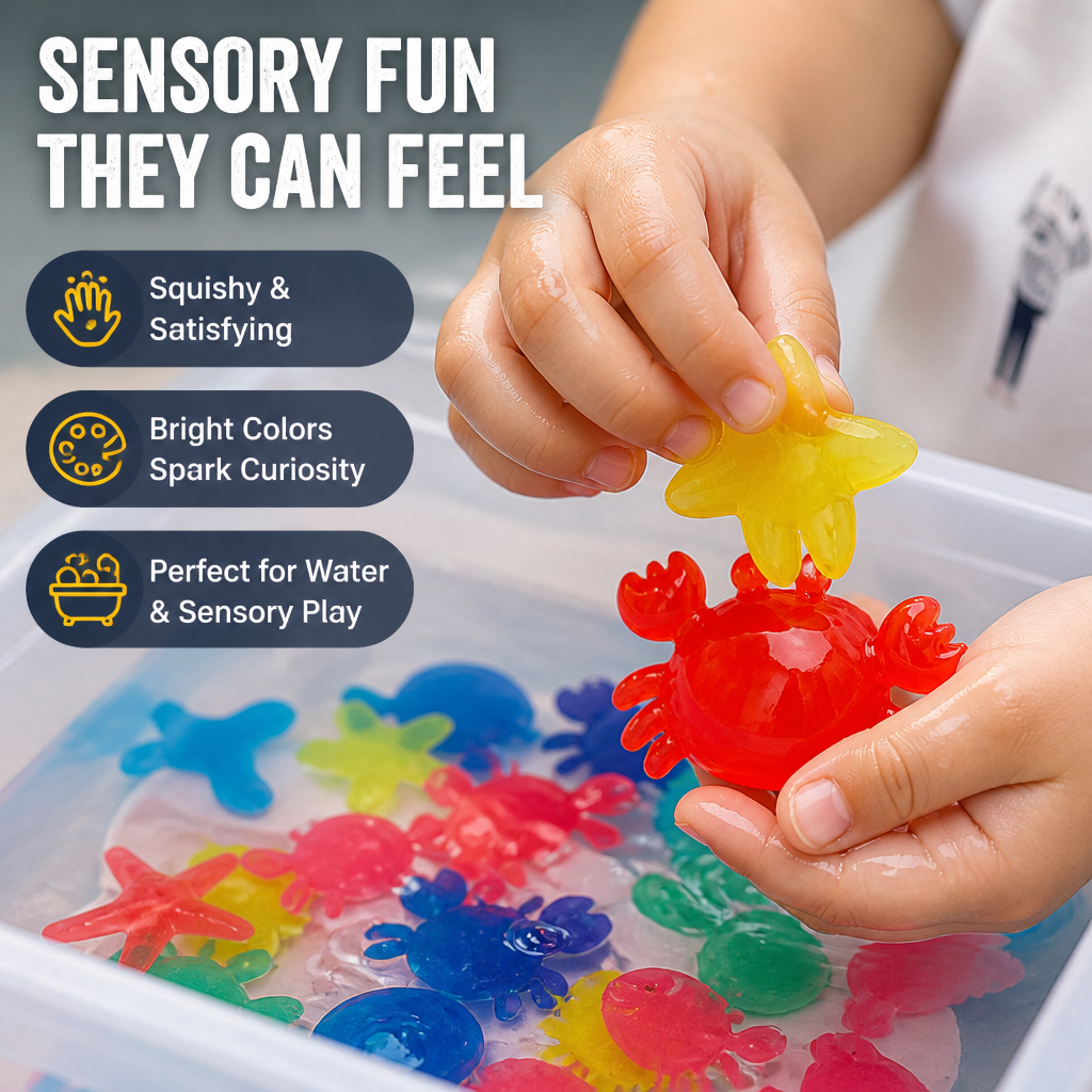 LumoTide™ — Ignite Your Child’s Curiosity with Soft, Colorful Sensory Play