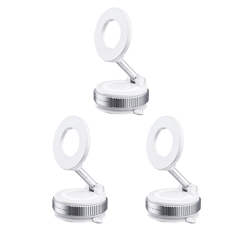 Magnetic Car Phone Mount with Vacuum Suction Power