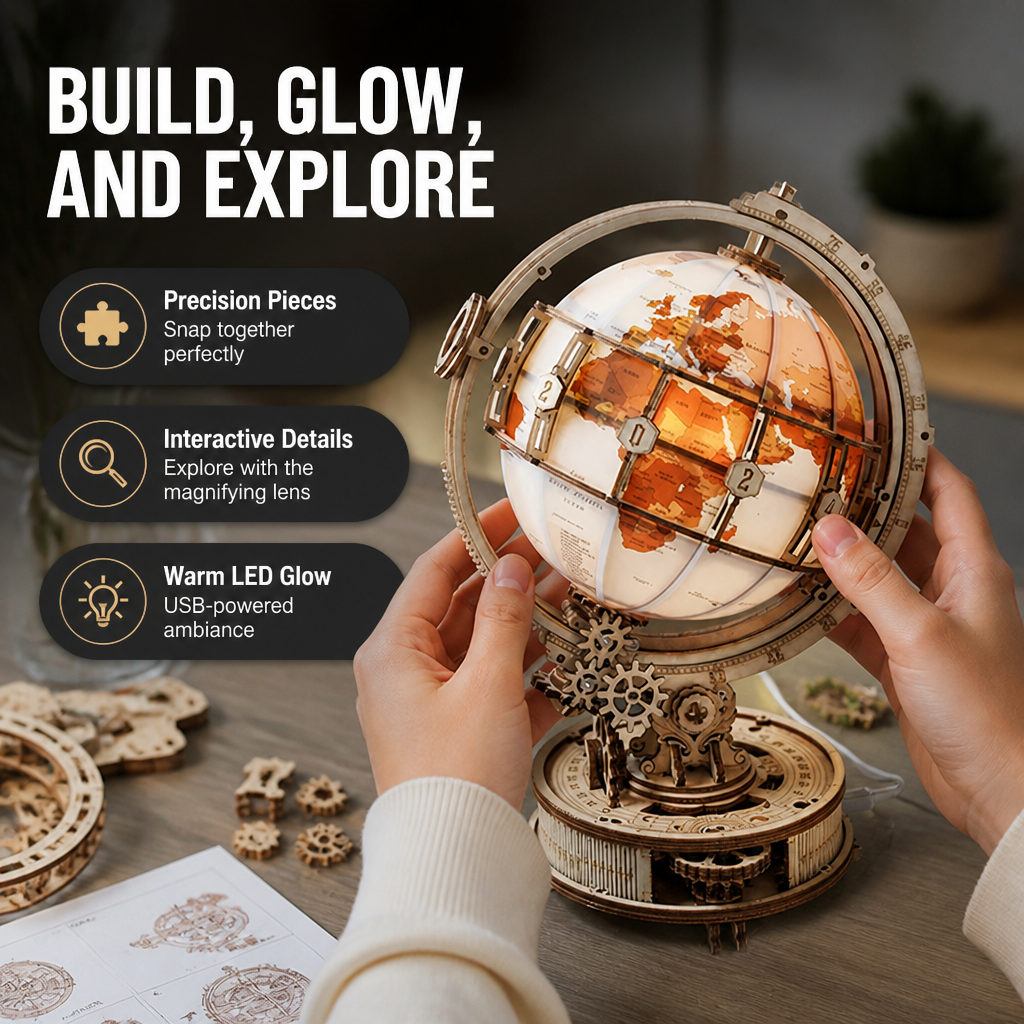 GlimmerSphere™ — Ignite Creativity and Transform Your Space with Warm, Captivating Light