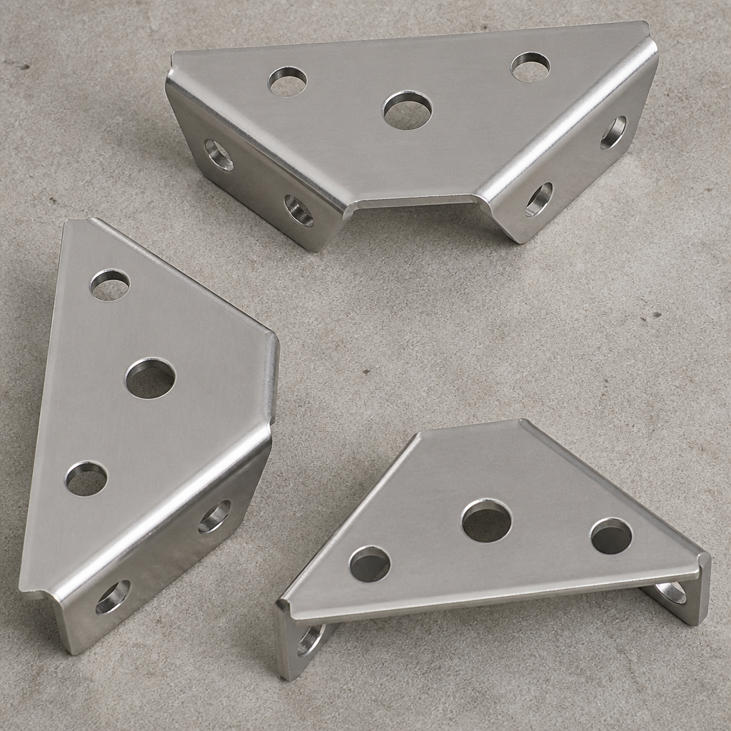 TitanHold™ Stainless Steel Corner Connectors — Turn Wobbly Furniture into Rock-Solid Confidence Instantly