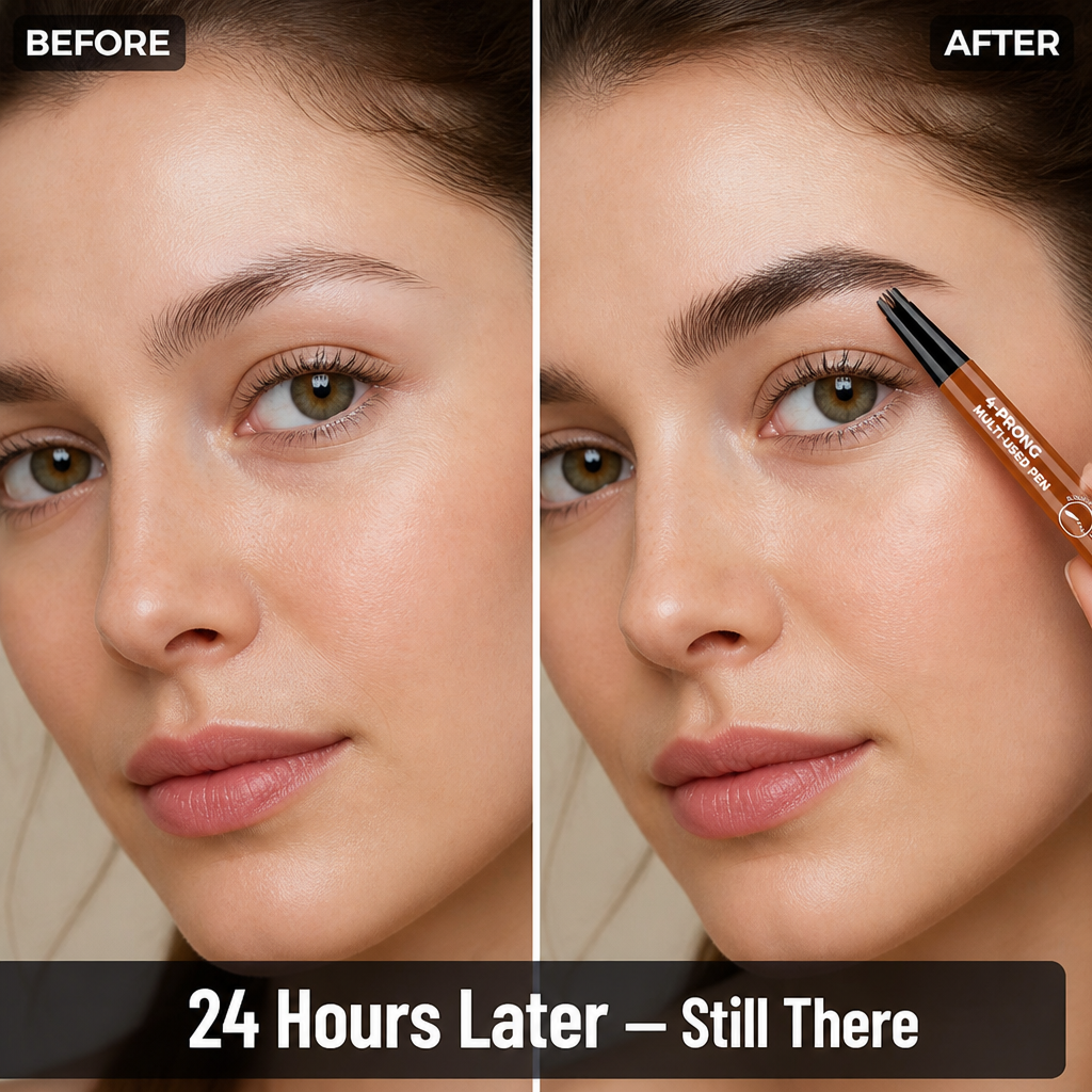 QuadraStroke™ Precision Pen — Sculpt Lush, Head-Turning Brows That Boost Your Confidence Instantly