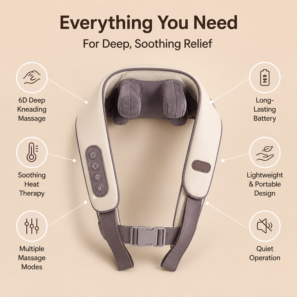 SensaRelief™ — Feel Instant, Deep Relief That Frees You From Neck & Shoulder Pain