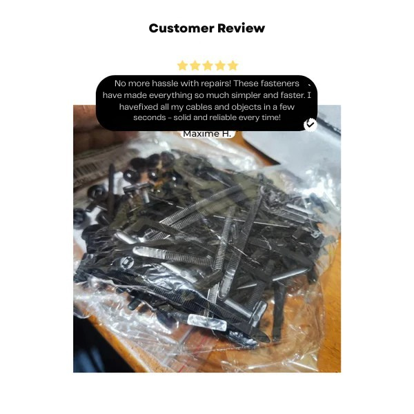 TightSnap™ — Snap On Instant, Tool-Free Fixes That Never Let Go