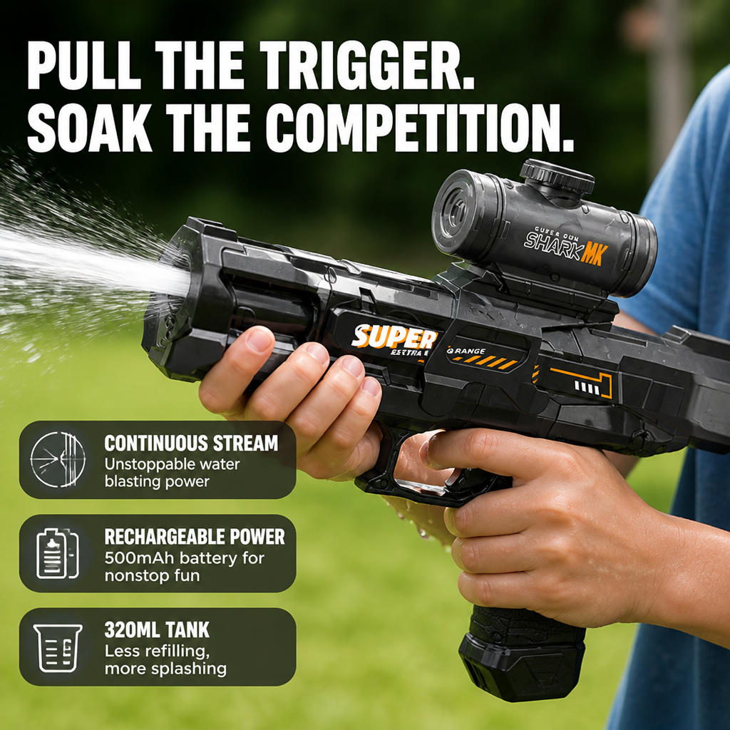 HyperSoak™ — Dominate Every Splash with Effortless, Nonstop Power