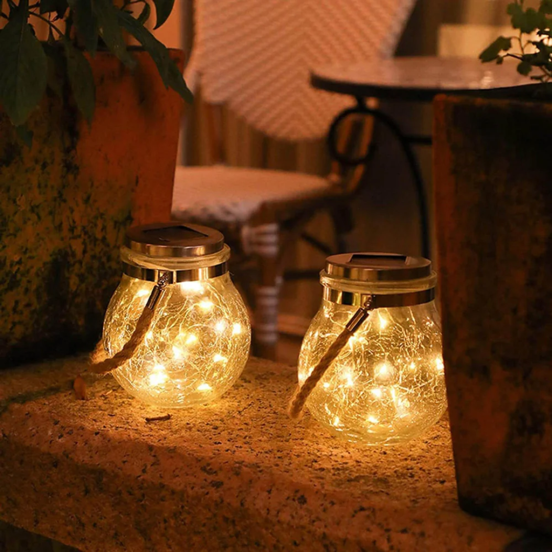 Solar Powered Waterproof Garden Lamp - Cordless and Energy Saving