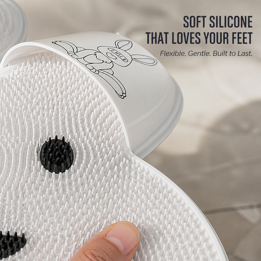 BunnyBounce™ — Transform Your Shower into a Luxurious Foot Renewal Escape